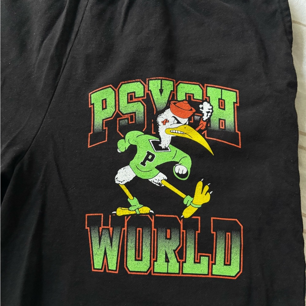UNKNWN Psych World University of Miami shorts sz L